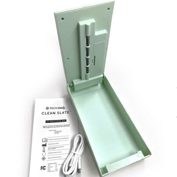 Tech Candy UV Sanitizer Bed - Light Mint Green - Picture 5 of 5